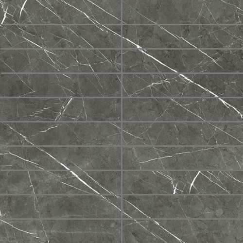 Декор Rex Ceramiche 756306 Prexious Charming Amber Mosaico 3x15 Matte 30x30