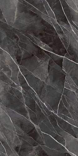 Керамогранит Laminam LAMFFM0209_IT Diamond Calacatta Black Lucidato Starlit Book Match A 12mm 324x162
