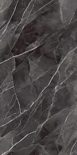 Керамогранит Laminam LAMF0M0212_IT Diamond Calacatta Black Bocciardato Book Match B 20mm 324x162