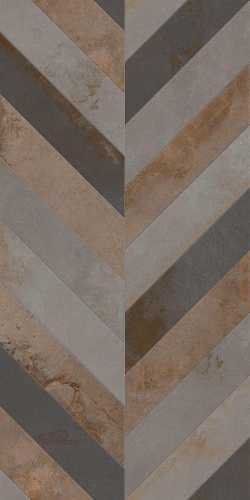 Декор Ibero Ruggine Decor Meridian Darkness Rec 60x120