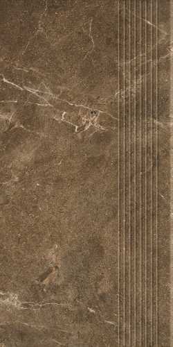 Ступень Paradyz Ibis Brown Stopnica Prosta Mat 30x60