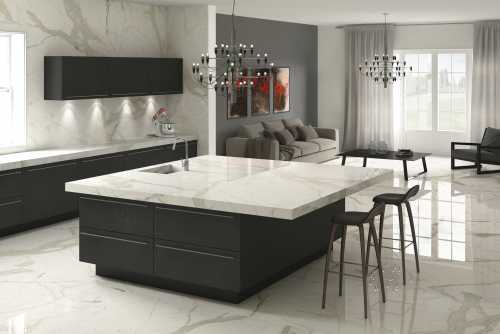 Керамогранит IRIS FMG L175298MF6 Crema Marfil Extra Lucidato 75x150
