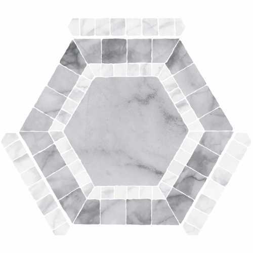 Керамогранит Monopole Ibiza Grey 22x25