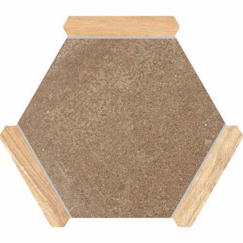 Керамогранит Monopole Sacramento Marron Pino 22x25