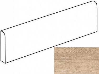 Плинтус Grasaro G-250/SR/p01 Italian Wood 7.6x60