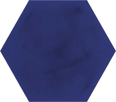 Керамогранит VIVES 4B3G Hexagono Figuli Blue 15x17