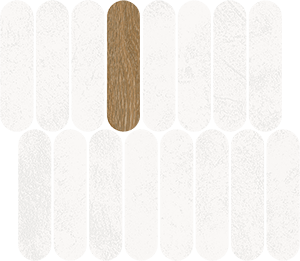Мозаика VIVES 41QK Mosaico Rockaway Blanco 27x31
