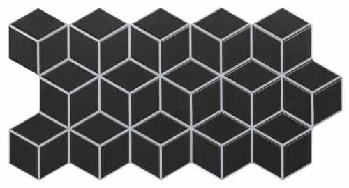 Керамогранит Realonda Rhombus Black 51x26.5