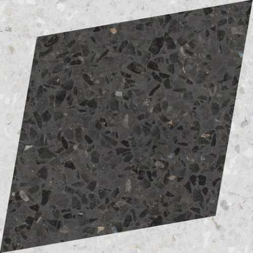 Декор Wow Natural Drops Rhombus Decor Graphite 18