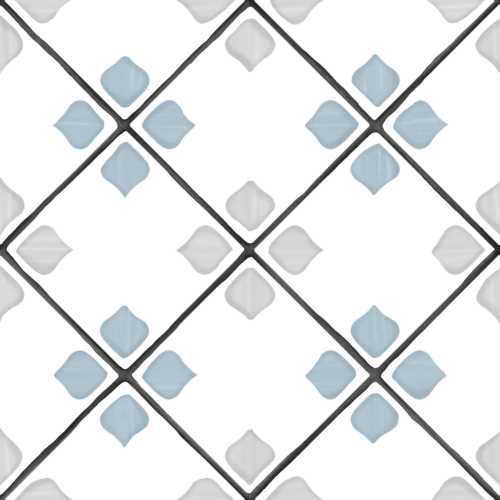 Керамогранит Harmony 31083 TANGER SILVER RHOMB R9 12.3x12.3