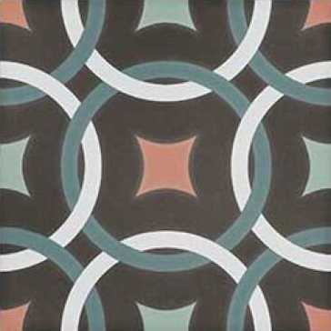 Керамогранит DNA Tiles SYNC CHAIN BLUE 15x15
