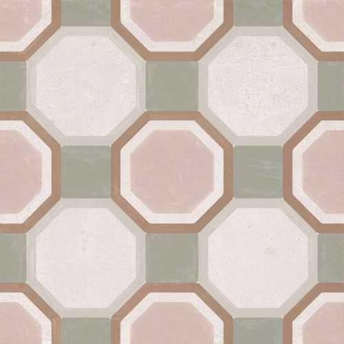 Керамогранит Harmony 3386036491 Patterns Pink Diamond 9mm R10 22.3x22.3