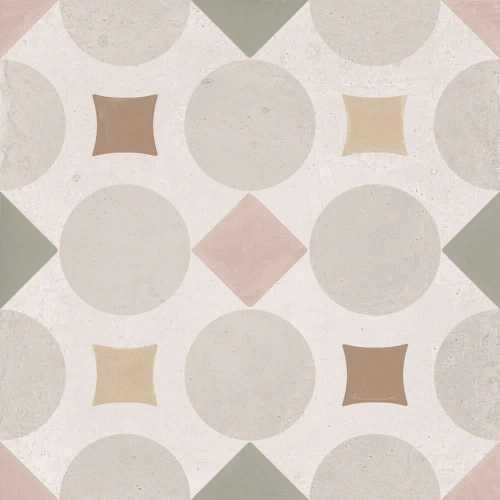 Керамогранит Harmony 3386036508 Patterns Pink Geometric 9mm R10 22.3x22.3