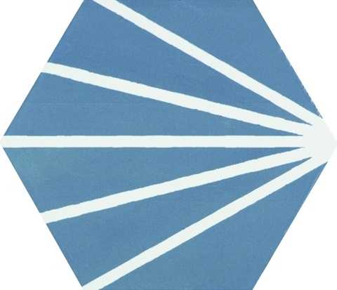 Керамогранит Bestile Meraki Azul Mate 19.8x22.8