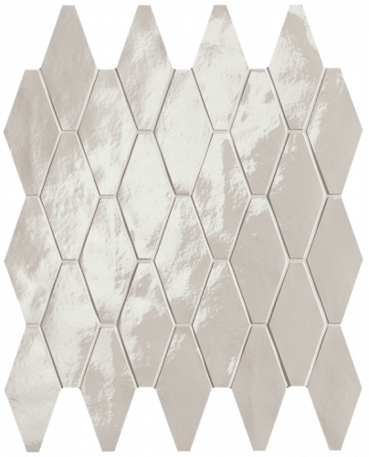 Мозаика FAP Ceramiche fRW9 Glim Ghiaccio Rombi Mosaico Brillante 31x35