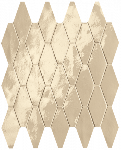 Мозаика FAP Ceramiche fRW7 Glim Beige Rombi Mosaico Brillante 31x35