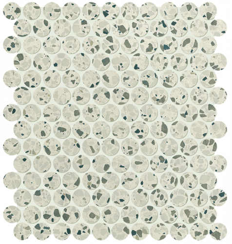 Мозаика FAP Ceramiche fRPC Glim Gemme Salvia Round Mosaico Matt 29