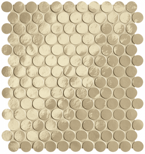 Мозаика FAP Ceramiche fROQ Glim Tortora Round Mosaico Brillante 29