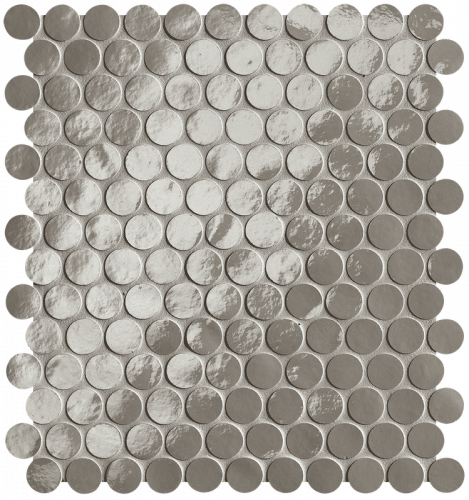 Мозаика FAP Ceramiche fROJ Glim Grigio Fumo Round Mosaico Brillante 29
