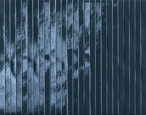 Мозаика FAP Ceramiche fROT Glim Blu Navy Tratti Mosaico Brillante 24x30