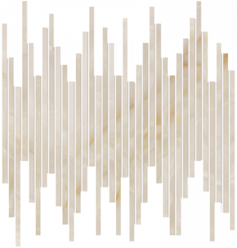 Мозаика FAP Ceramiche fRZZ Gemme Beige Tratti Mosaico Brillante 30x30