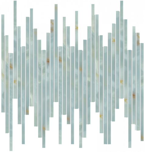 Мозаика FAP Ceramiche fRZ1 Gemme Cielo Tratti Mosaico Brillante 30x30