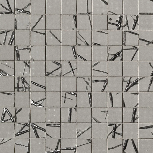Мозаика FAP Ceramiche fOMX Rooy Grey Web Mosaico 30x30