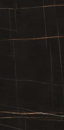 Керамогранит Ariostea UM6L300585 Sahara Noir Luc Shiny 150x300