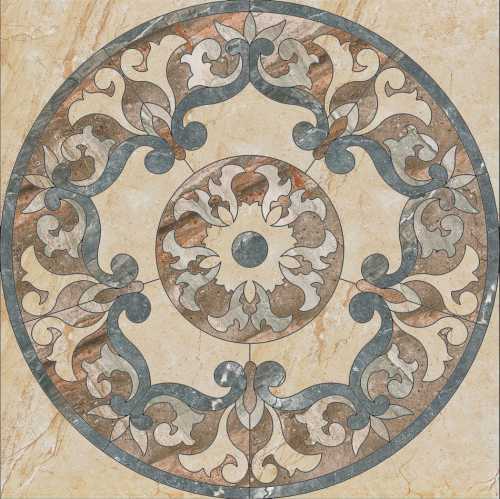Панно Kerranova K-101/LR/d01 GENESIS BEIGE D01-CUT LR 120х120