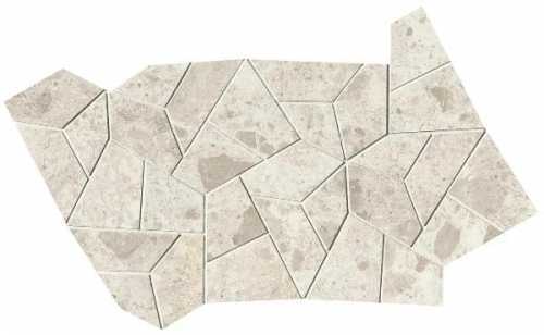 Мозаика FAP Ceramiche fQNO Nativa White Fly Mosaico Satin 25x41.5