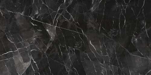 Керамогранит Kutahya Seramik Black Calacatta Kristal Parlak Nano Rectified 60x120