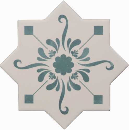 Декор Cevica Becolors Star Dec. Stencil Lagoon 13.25х13.25