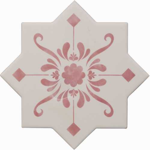 Декор Cevica Becolors Star Dec. Stencil Coral 13.25х13.25