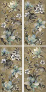 Керамогранит Dado Ceramica 303952 Fiore Oro Rett (4 pcs mix) 60x120