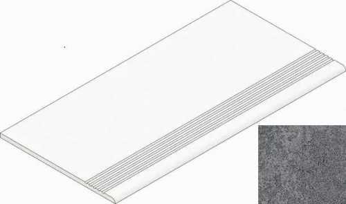 Ступень Kerranova K-2018/MR/st01 Fabrika Antracite 294х1200x10