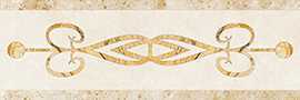 Бордюр Marmocer PJD-SDPH095 95 Waterjet Border (Datura) 60х20