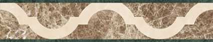 Бордюр Marmocer PJD-SDPH087 87 Waterjet Border (Baroque) 60x12