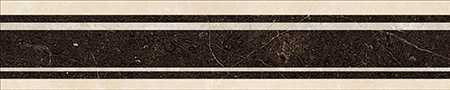 Бордюр Marmocer PJD-SDPH085 85 Waterjet Border Brandenburg Black 60х12