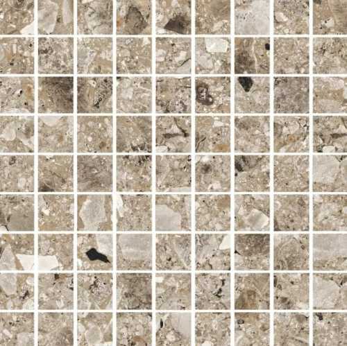 Мозаика Kerranova K-332/MR/m01 Terrazzo Beige 300x300x9