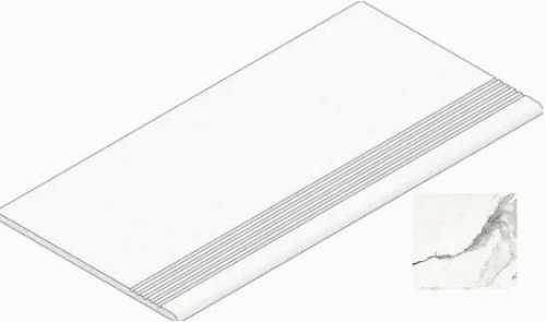 Ступень Kerranova K-2001/MR/st01 Iceberg White 294х600x9