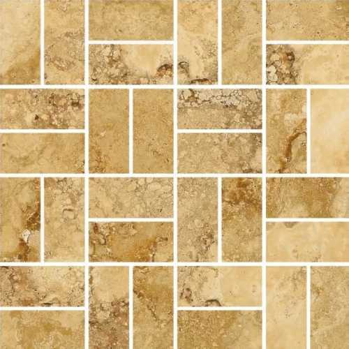 Мозаика Kerranova K-4002/SR/m12 Shakespeare Beige Brown 245x245х9