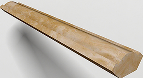 Бордюр Marmocer PJG-YXXT014-NT 14 Molding Latte 120x4.2