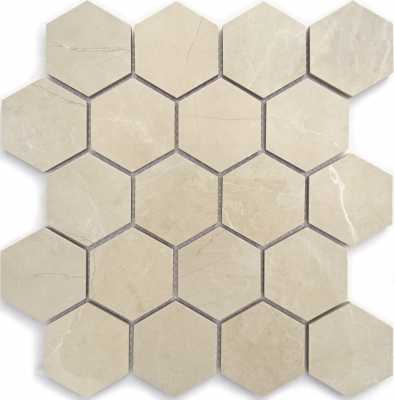 Мозаика BODE BMB1562M1 Marble Porcelain Nuvola beige POL 267х308