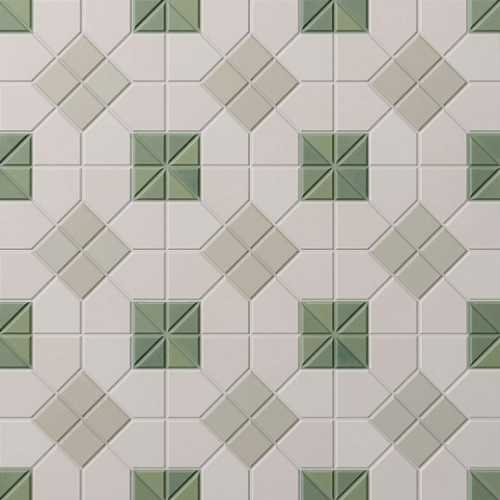 Керамогранит Wow 127935 TESSERAE SUIT MOSS 28x28