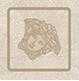 Декоративная вставка Versace 262581 Tozzettо Crema Marfil 4х4