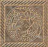 Декоративная вставка Versace 240307 MARBLE TOZZETTO MEDUSA MARRON SAB 11