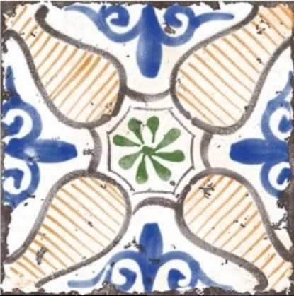 Декоративная вставка Novabell Materia Decoro Vietri Mix 5x5