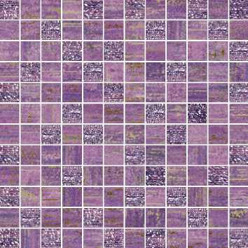 Декор Brennero Mosaico Lux Mix Quadretti Ametista 30x30