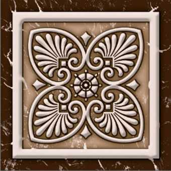 Freelite Decor Карфаген (коричневый) Вставка 7х7