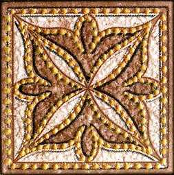 Freelite Decor Корсика (коричнево-бежевый) Вставка 7х7